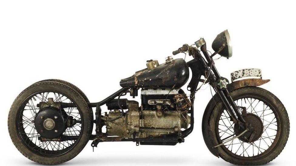 A 1938 Brough Superior 982cc