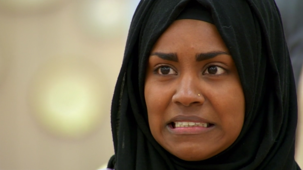 Nadiya looks concerned