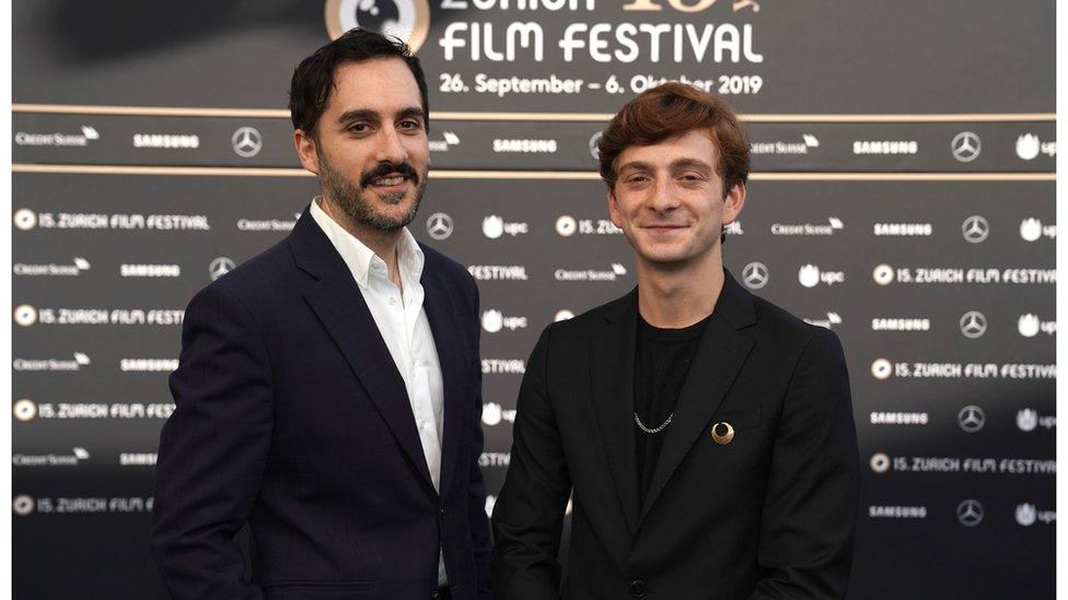 Director Levan Akin and star Levan Gelbakhiani