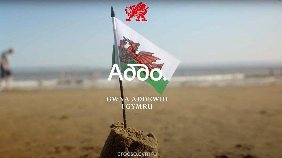 Ymgyrch newydd Croeso Cymru