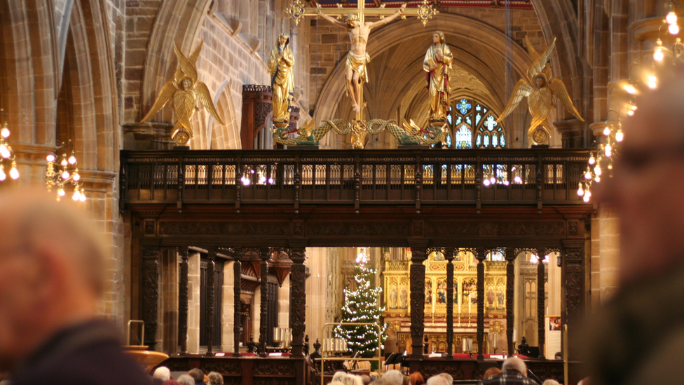 Rood screen, Wakefield Cathedral