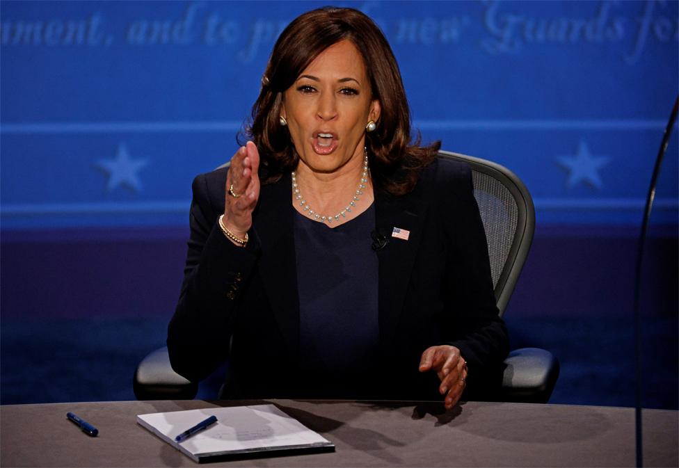 Kamala Harris debates Mike Pence