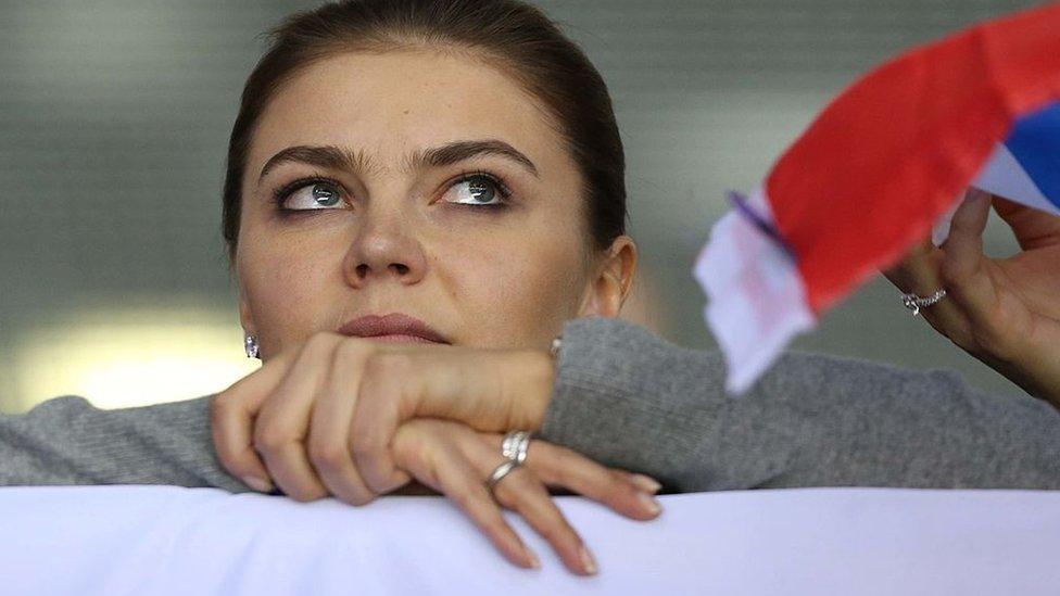 Alina Kabaeva at the 2014 Winter Olympics