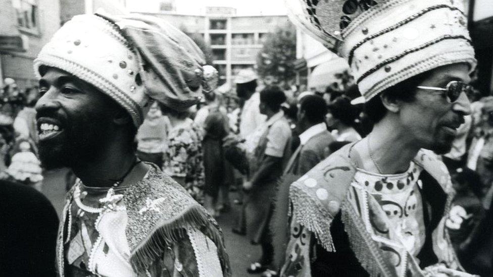 Notting Hill Carnival in 1976