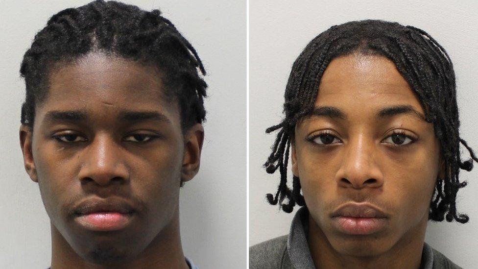 Kersan Euell, of Catford, and Martin Payne, of South Croydon