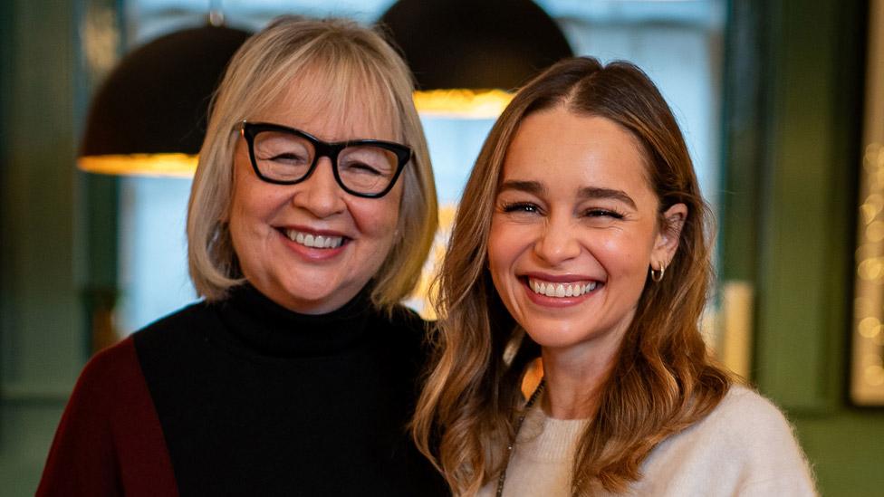 Jenny and Emilia Clarke