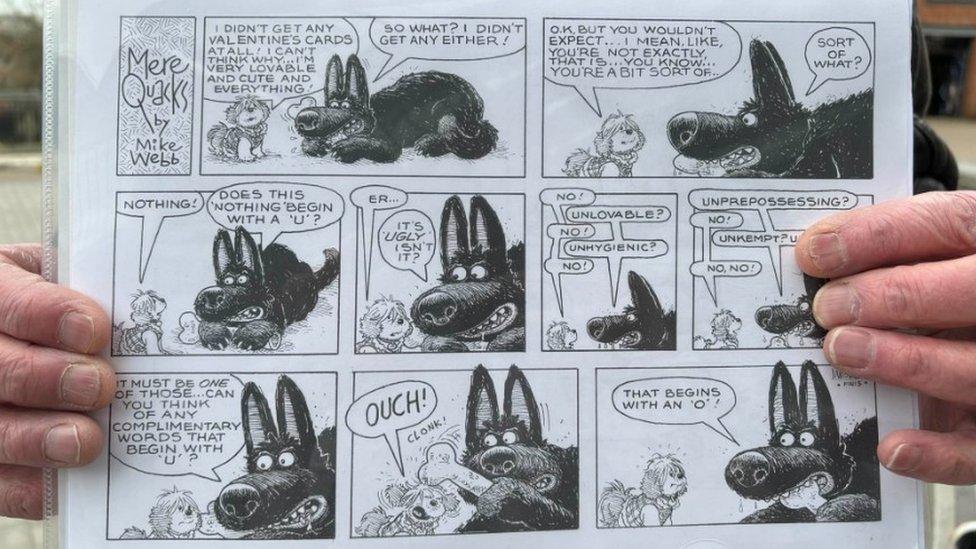 Mere Quacks cartoon strip