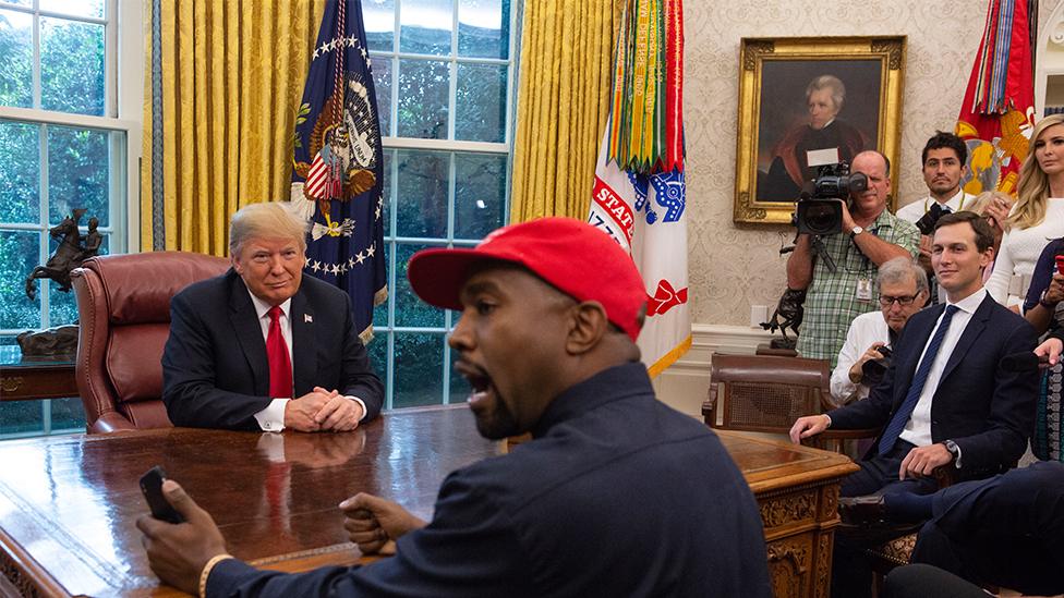 Trump and Kanye