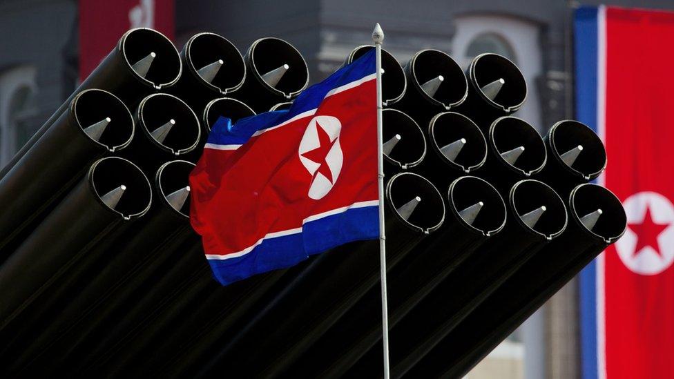 North Korean flag