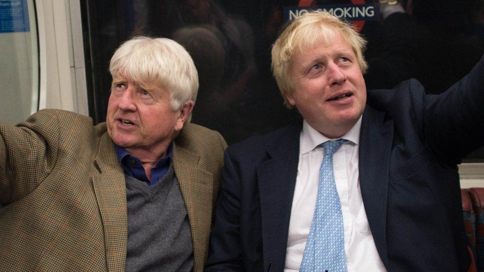 Stanley and Boris Johnson