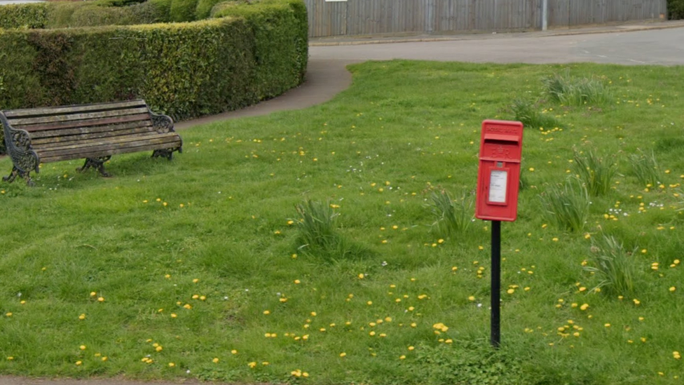 post box removed