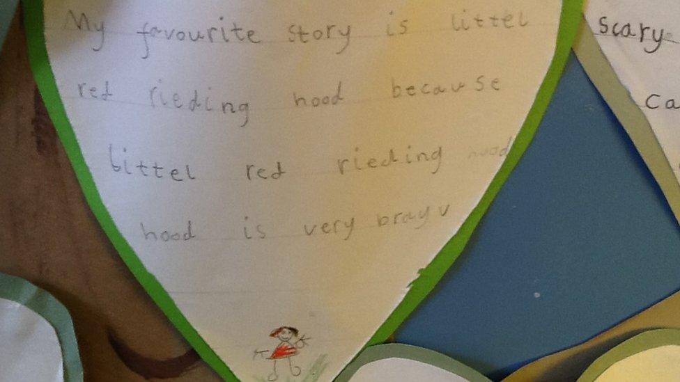 Little Red Riding Hood is Emilie's favourite.