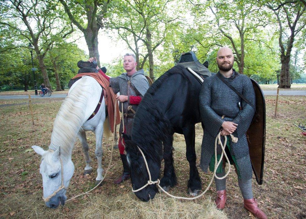 Encampment in Hyde Park