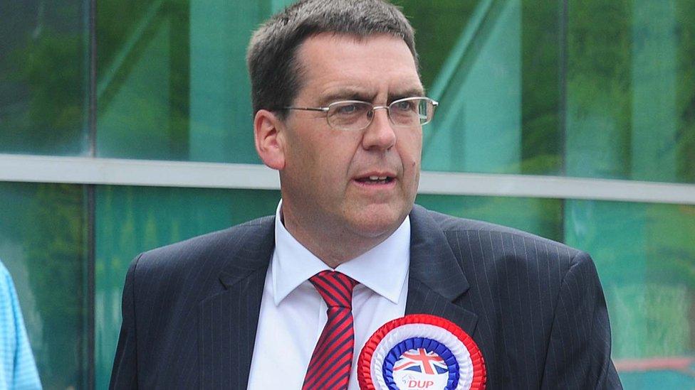 The DUP's Stephen Moutray