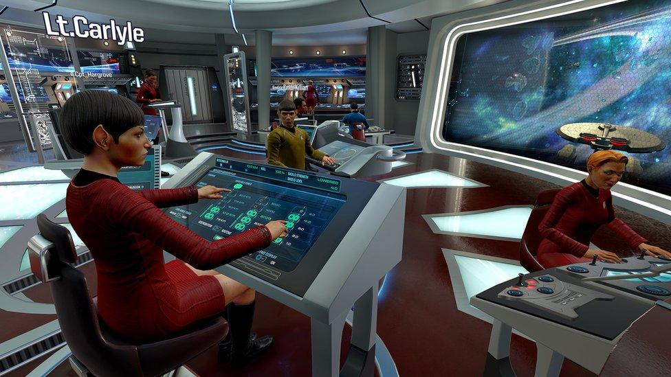 Star Trek bridge