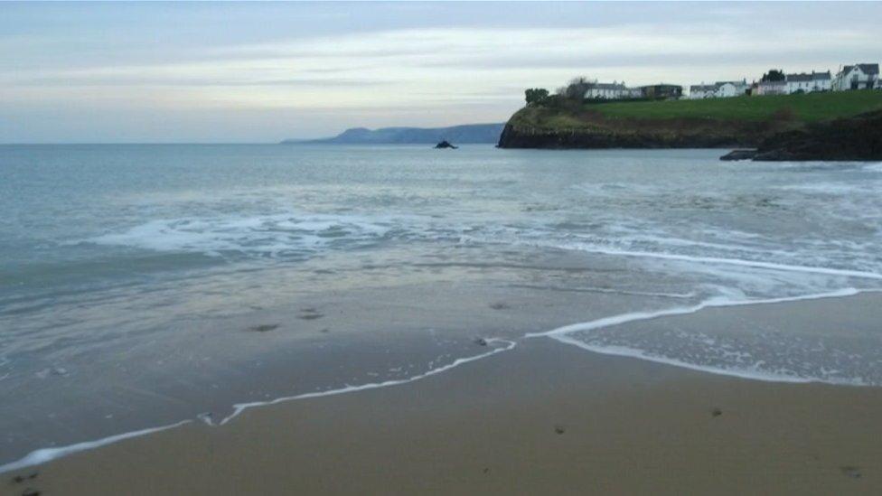 Aberporth beach