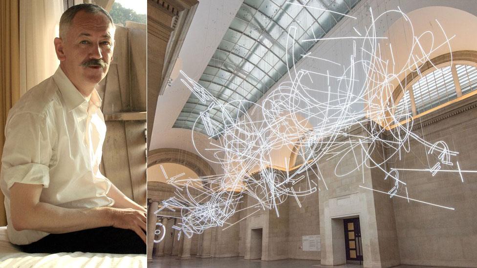 Cerith Wyn Evans/Forms in Space by Light