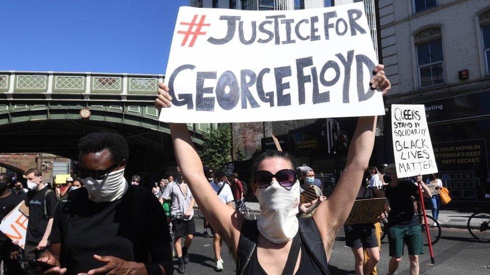 London protest