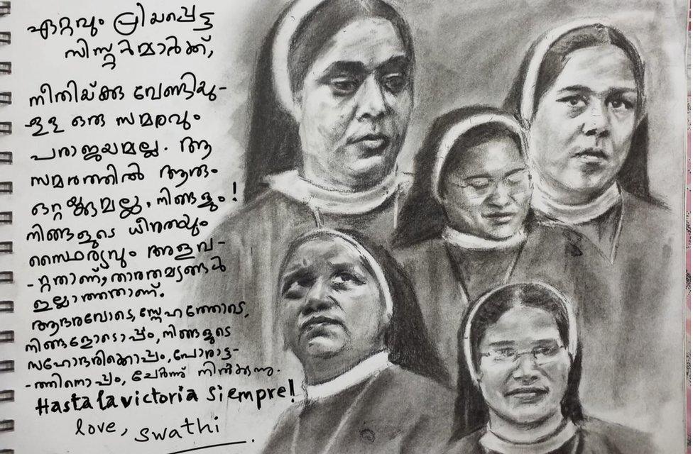 A letter of support for the Kerala nun