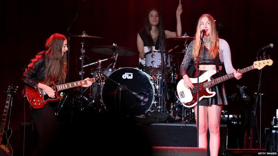 Danielle Haim, Alana Haim, and Este Haim