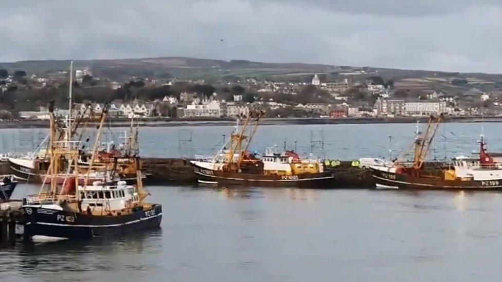 Newlyn harbour