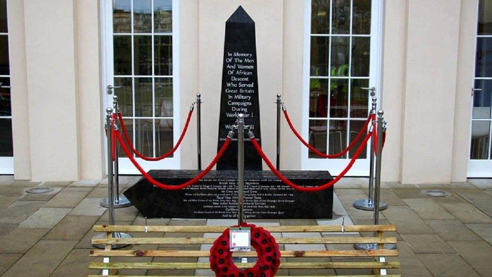 African and Carribean war memorial