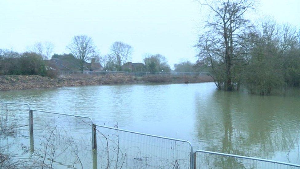 Flooding in Fulford