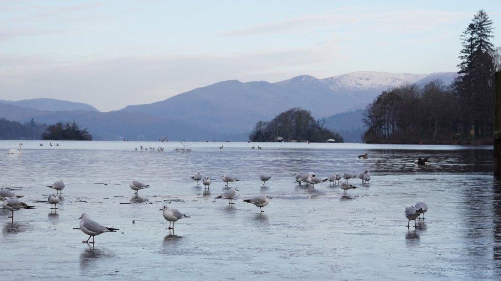 Windermere Lake in the Lake District