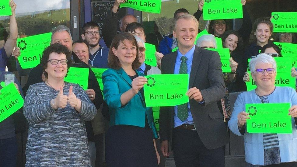 Leanne Wood a Ben Lake