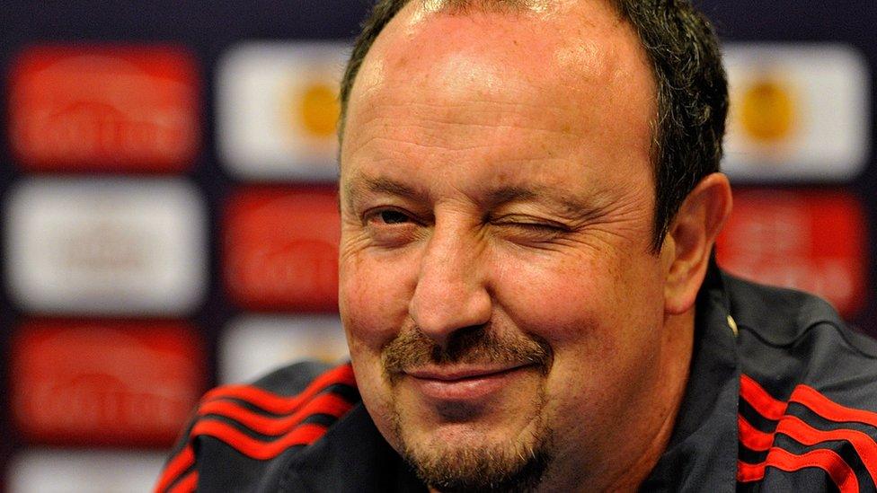 Rafa Benitez, former Liverpool manager.