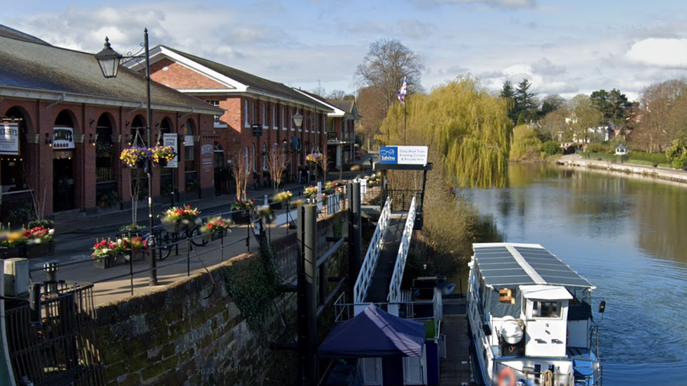 Shrewsbury riverside