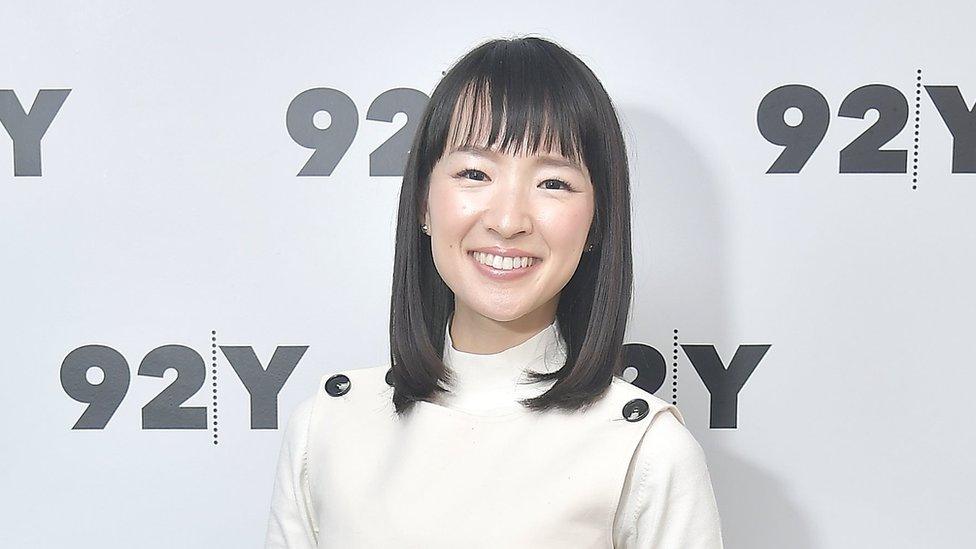 Author and series host Marie Kondo poses before taking part in Netflix"s "Tidying Up With Marie Kondo" screening and conversation at 92nd Street Y on January 08, 2019 in New York City.