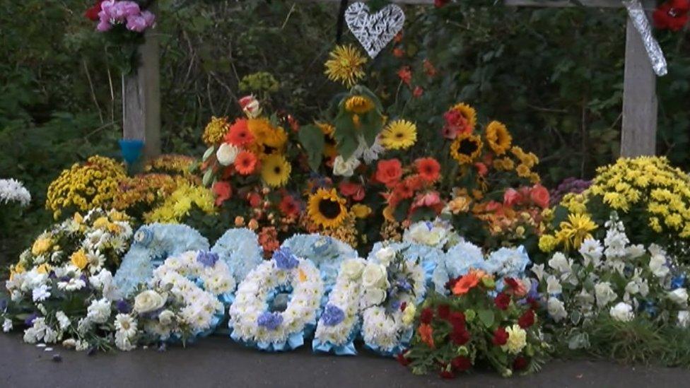 Remaining flowers at Shoreham