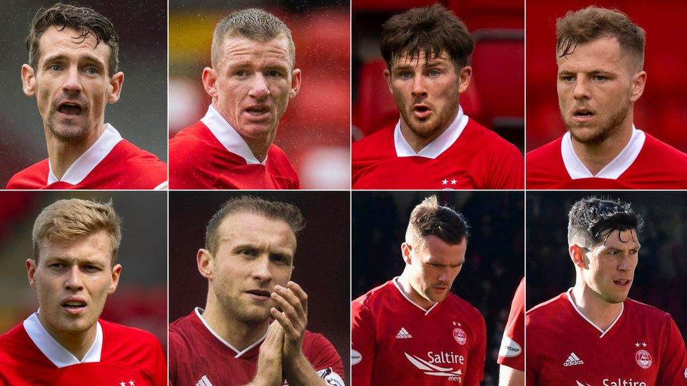 Bruce Anderson, Craig Bryson, Sam Cosgrove, Michael Devlin, Jonny Hayes, Matthew Kennedy, Dylan McGeouch and Scott McKenna