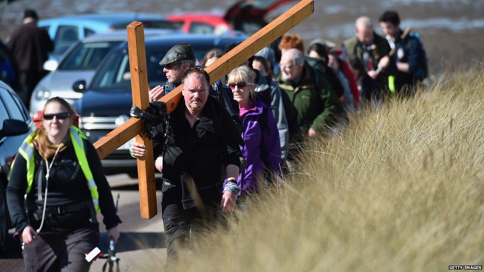 Holy Island pilgrimage