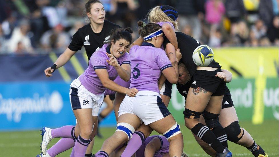 Scotland v New Zealand rugby