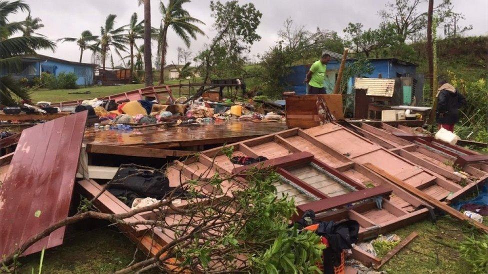 Tropical Cyclone Winston's destruction in Ba, Fiji