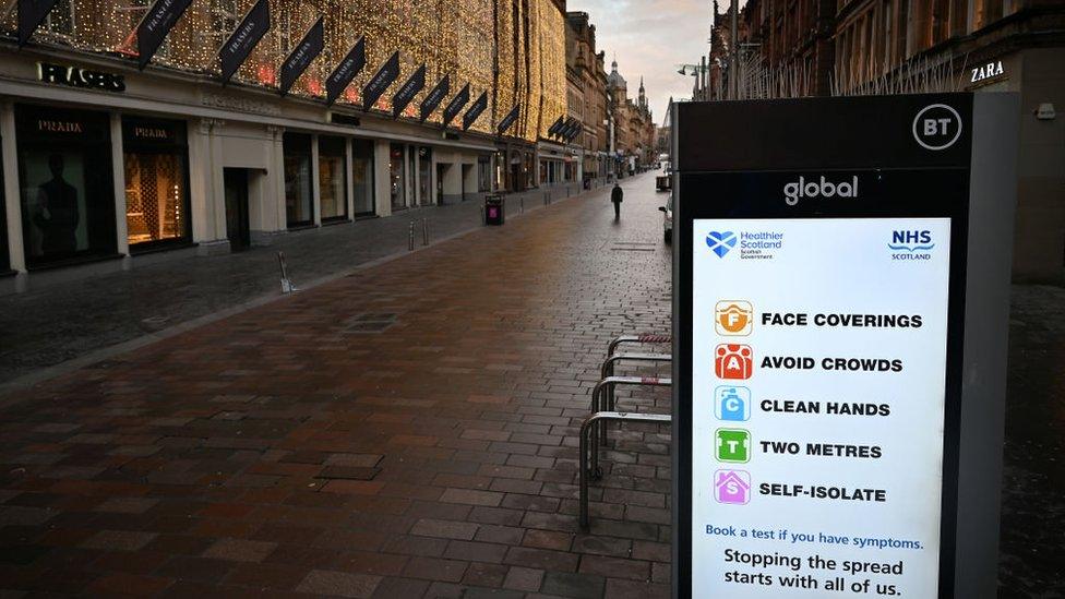 Buchanan Street in Glasgow