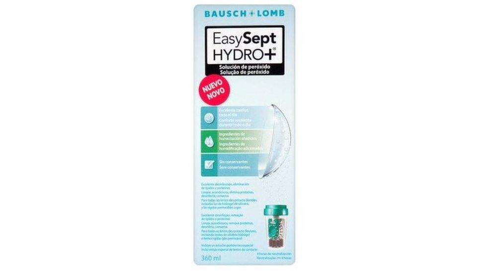 Bausch + Lomb EasySept Hydro + Peroxide Solution