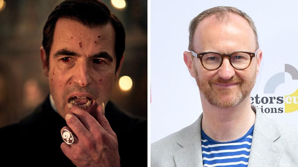 Claes Bang and Mark Gatiss