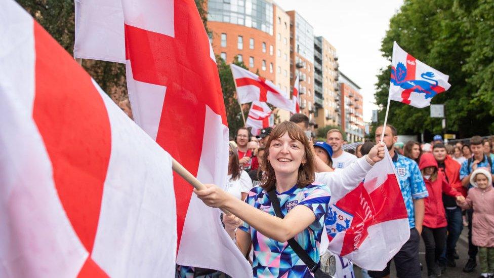 Fan Festival in Devonshire Green on July 26, 2022 in Sheffield, England.