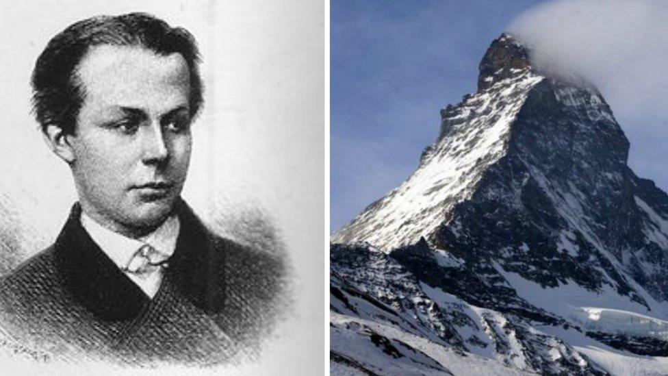 Yr Arglwydd Francis Douglas a mynydd y Matterhorn