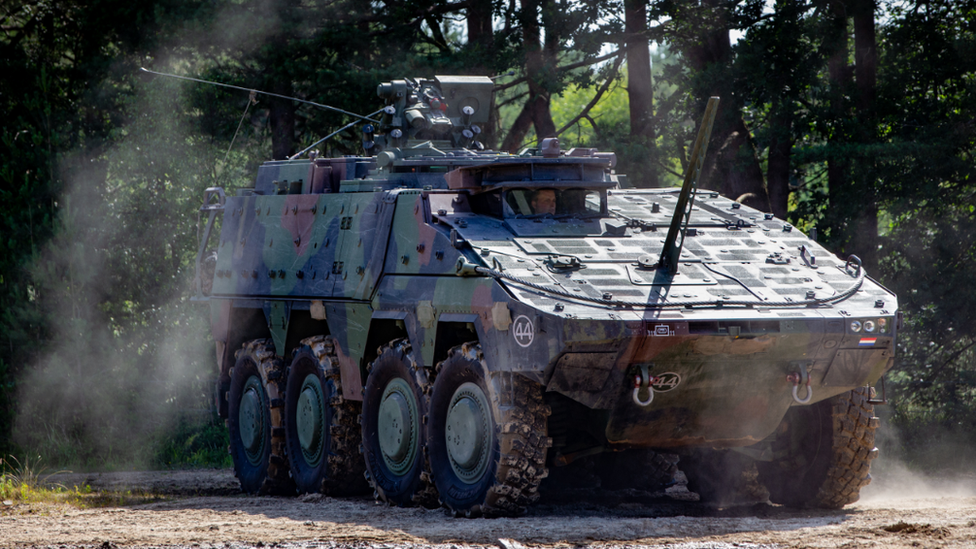 The Boxer is a Mechanised Infantry Vehicle (MIV)