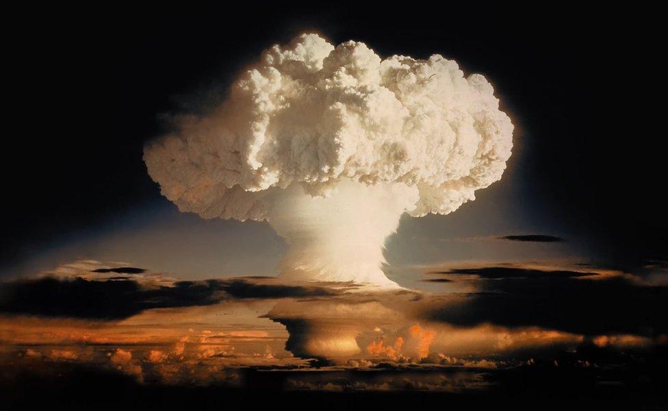 Ivy Mike H-bomb test