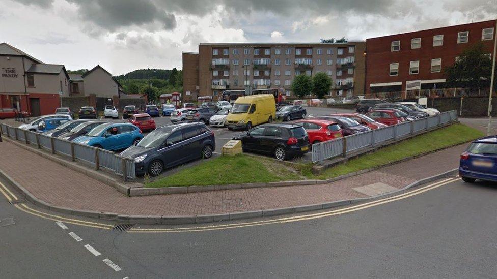 Pandy Square car park