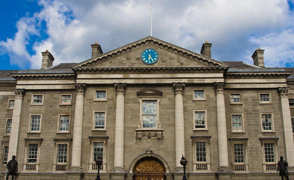 Trinity College in Dublin