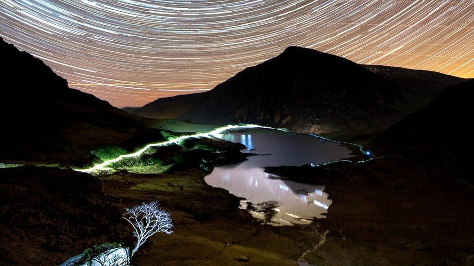 Cwm Idwal at night