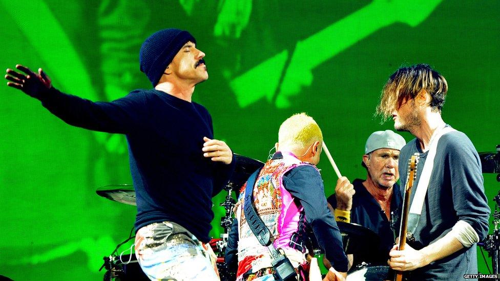 Red Hot Chili Peppers make a triumphant return to Reading and
