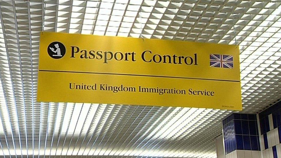 Passport control