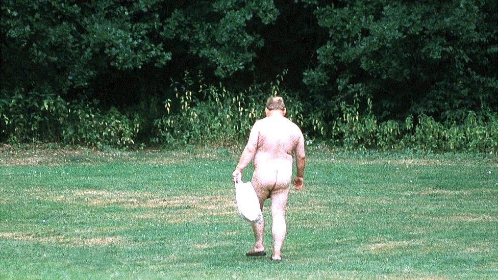 A German naturist - file pic